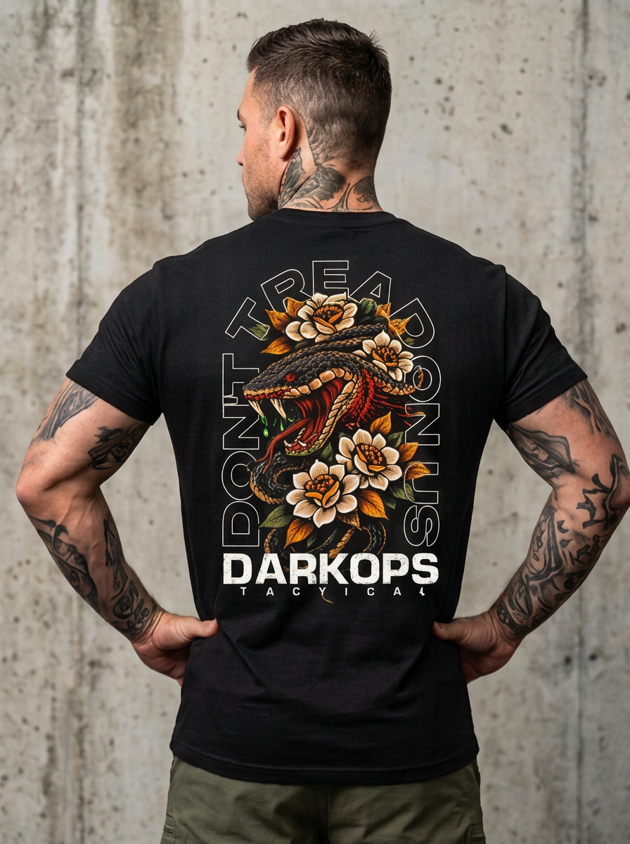 Don't Tread On Us tee — back