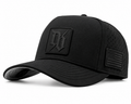 Night Recon tactical operator cap — blackout, structured 6-panel snapback