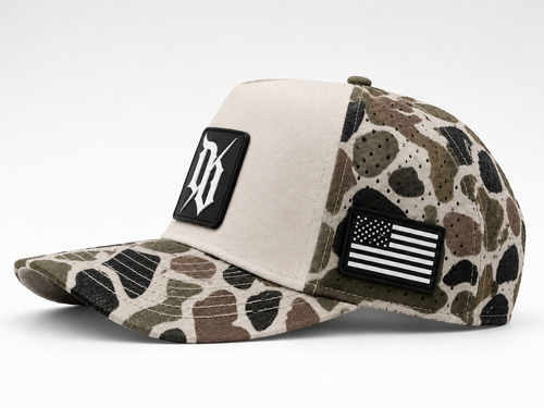Alpine Patrol Cap - side view with Darkops patch and flag
