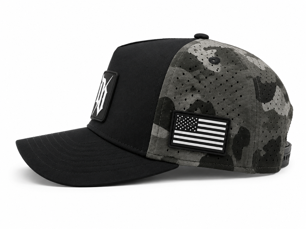 Split Terrain Operator Cap - Side View
