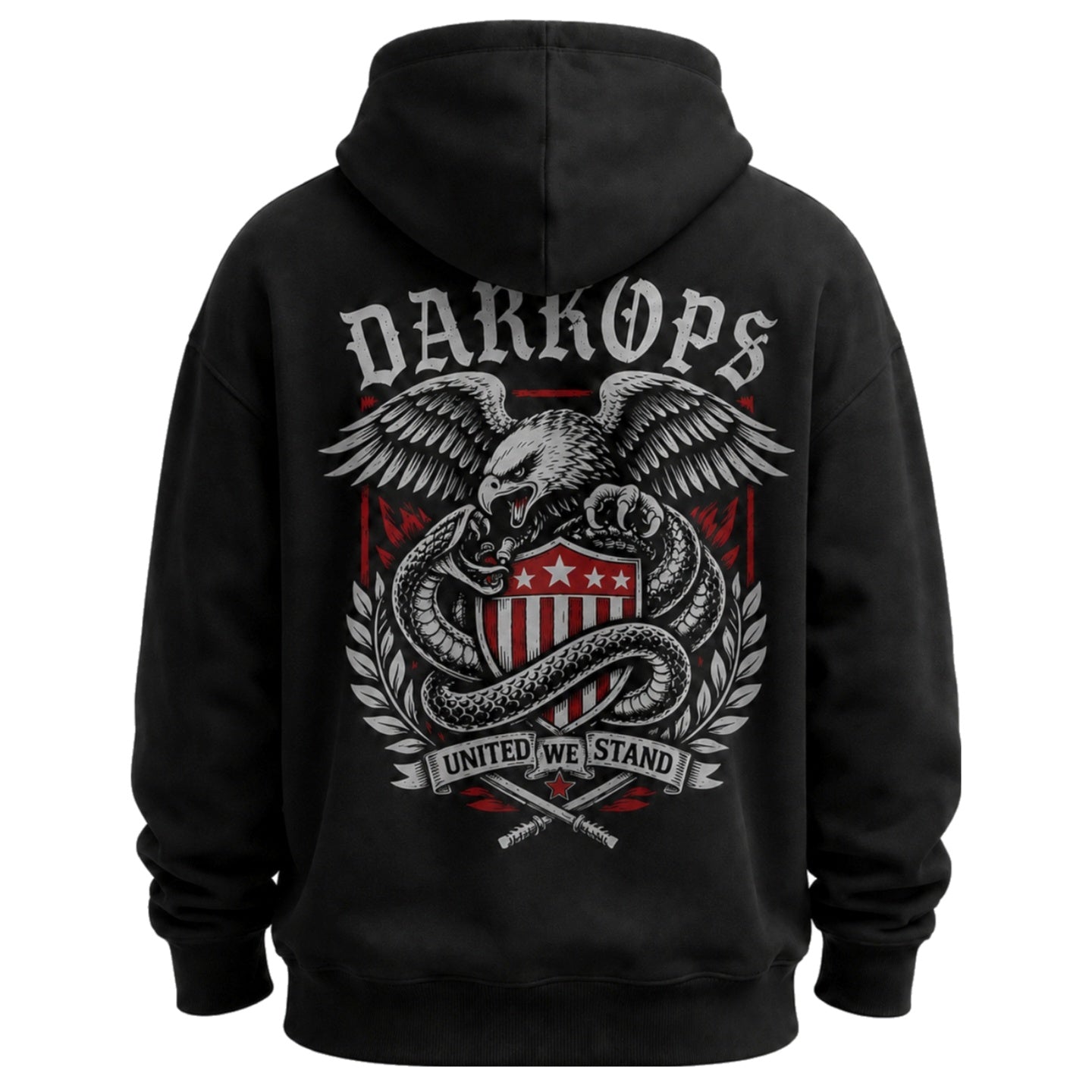 Darkops United We Stand Hoodie Back